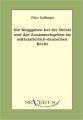 Die Ringgaben bei der Heirat und das Zusammengeben im mittelalterlich-deutschen Recht