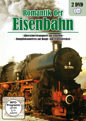 Romantik Der Eisenbahn - Dampflokomotiven & Güterschwertransporte (2 DVDs)