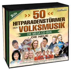 50 Hitparadenstürmer der Volksmusik - Die Mega CD-Box (TA) VERSANDKOSTENFREI