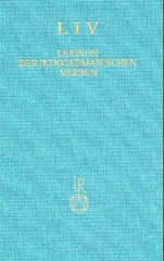 LIV, Lexikon der indogermanischen Verben