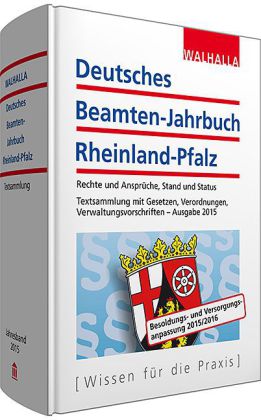 Deutsches Beamten-Jahrbuch Rheinland-Pfalz Jahresband 2015