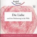 Die Liebe und ihre Bedeutung für die Welt