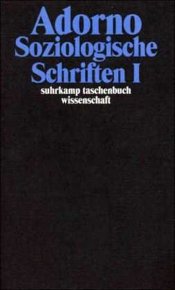 Soziologische Schriften. Tl.1