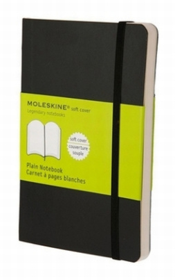Moleskine soft, Pocket Size, Plain Notebook