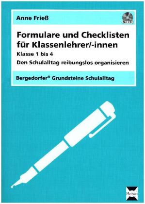 Formulare und Checklisten für Klassenlehrer/-innen, m. CD-ROM