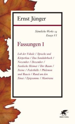 Fassungen. Tl.1