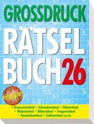 Großdruck-Rätselbuch. Bd.26