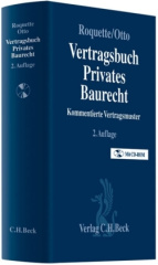 Vertragsbuch Privates Baurecht, m. CD-ROM
