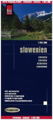 World Mapping Project Reise Know-How Landkarte Slowenien (1:185.000). Slovenia / Slovénie / Eslovenia