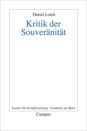 Kritik der Souveränität