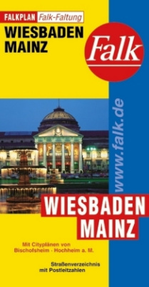 Falk Plan Wiesbaden, Mainz, Falkfaltung