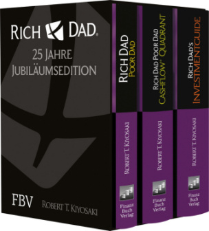 Rich Dad Poor Dad, Jubiläumsedition, 3 Bde.