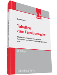 Tabellen zum Familienrecht