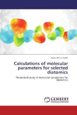 Calculations of molecular parameters for selected diatomics
