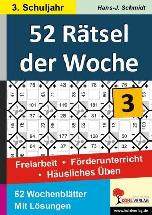 52 Rätsel der Woche, 3. Schuljahr