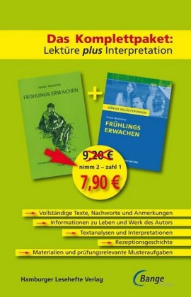 Das Abi-Komplettpaket: Lektüre plus Interpretation - Frühlings Erwachen