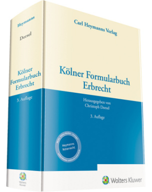 Kölner Formularbuch Erbrecht