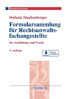 Formularsammlung für Rechtsanwaltsfachangestellte