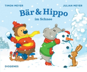 Bär & Hippo im Schnee