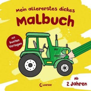 Mein allererstes dickes Malbuch (Traktor)