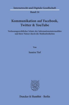 Kommunikation auf Facebook, Twitter & YouTube.