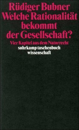 Welche Rationalität bekommt der Gesellschaft?