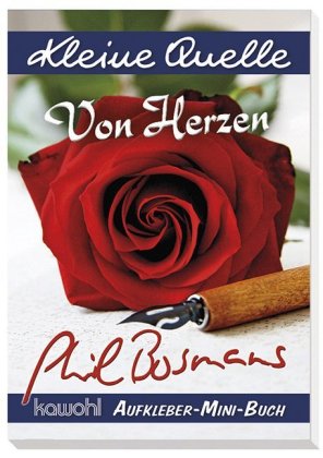 Kleine Quelle - Von Herzen, Aufkleber-Mini-Buch