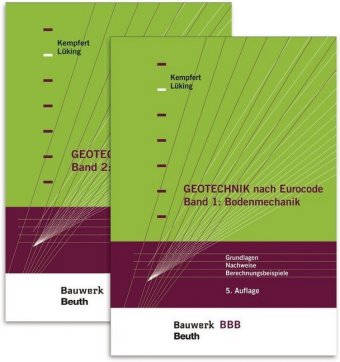 Geotechnik nach Eurocode, 2 Bde.. Bd.1+2