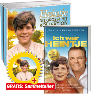 Die große Hit Kollektion + Ich war Heintje (Buch) + GRATIS Sammelteller