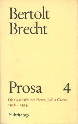 Die Geschäfte des Herrn Julius Caesar 1938-1939