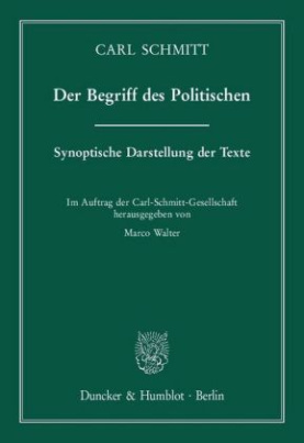 Der Begriff des Politischen.