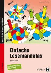 Einfache Lesemandalas