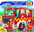 Unsere Feuerwehr: Stickern - Malen - Gestalten