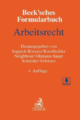 Beck'sches Formularbuch Arbeitsrecht