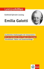 Lektürehilfen Gotthold Ephraim Lessing: Emilia Galotti