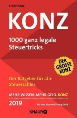 Konz, 1000 ganz legale Steuertricks 2019