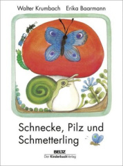 Schnecke, Pilz und Schmetterling