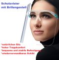 Schutzvisier mit Brillengestell