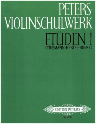 Peters-Violinschulwerk: Etüden. Bd.1