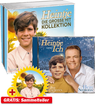 Die große Hit Kollektion + GRATIS Heintje Sammelteller + Heintje und Ich - Weihnachten