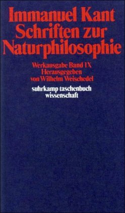 Schriften zur Naturphilosophie