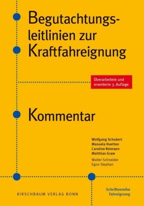 Begutachtungs-Leitlinien zur Kraftfahrereignung, Kommentar