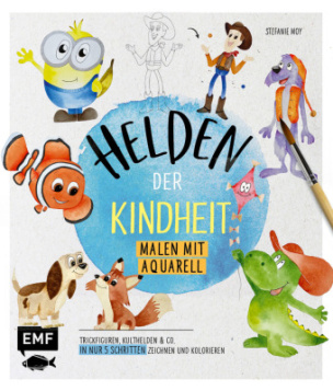 Helden der Kindheit - Malen mit Aquarell