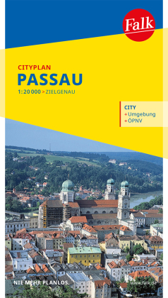 Falk Cityplan Passau 1:17 500