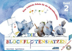 Der Blockflötenspatz, m. Audio-CD. Bd.2