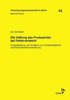 Die Haftung des Produzenten bei Fehlerverdacht