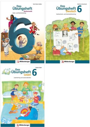 Sicher ins 7. Schuljahr - Sparpaket: Rechnen - Schreiben - Lesen - Grammatik · Klasse 6, 3 Teile