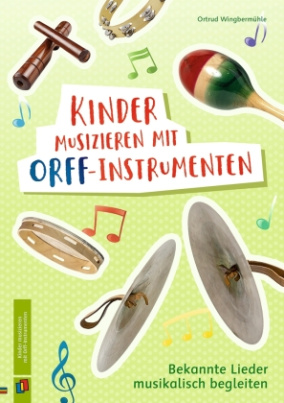 Kinder musizieren mit Orff-Instrumenten