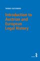 Introduction to Austrian and European Legal History