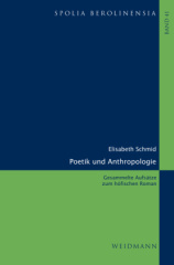 Poetik und Anthropologie